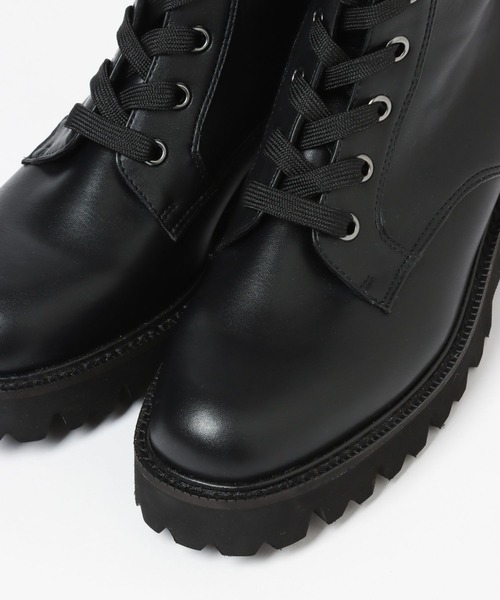 Mazell（マゼル）の「Mazell  / レースアップブーツ（ブーツ・レディース・ブラック/ブラック系その他/グレー系その他・35/36/37/38/39/40）」の14枚目の写真