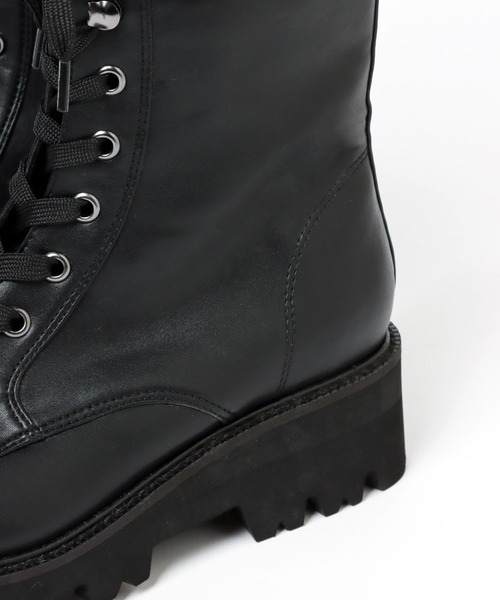 Mazell（マゼル）の「Mazell  / レースアップブーツ（ブーツ・レディース・ブラック/ブラック系その他/グレー系その他・35/36/37/38/39/40）」の18枚目の写真