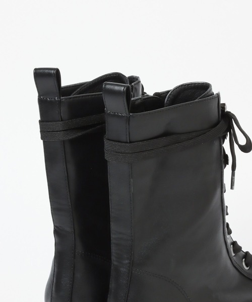 Mazell（マゼル）の「Mazell  / レースアップブーツ（ブーツ・レディース・ブラック/ブラック系その他/グレー系その他・35/36/37/38/39/40）」の22枚目の写真