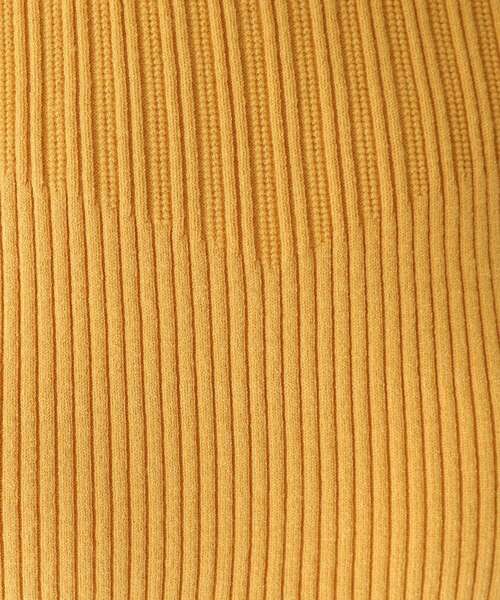 index(インデックス)の「◆パターンブロッキングタックスリーブニット【WEB限定カラー】(ニット/セーター・レディース・マスタード/ブラック系7/オフホワイト/ネイビー/ベージュ・36/40/42/38)」の11枚目の写真