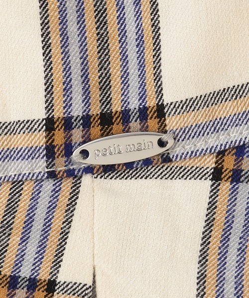 petit main（プティマイン）の「【リンク】プリーツスカパン（スカート・キッズ・ネイビー/アイボリー/グレー・80ｃｍ/130cm/110cm/90cm/120cm/100cm）」の10枚目の写真