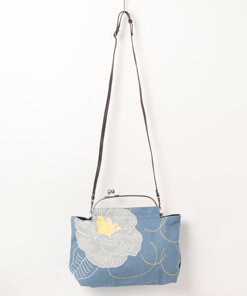 カヤ（カヤ）の「【カヤ】大輪 がま口ショルダーバッグ大（ショルダーバッグ・レディース・その他1/その他2/その他3・FREE）」の3枚目の写真