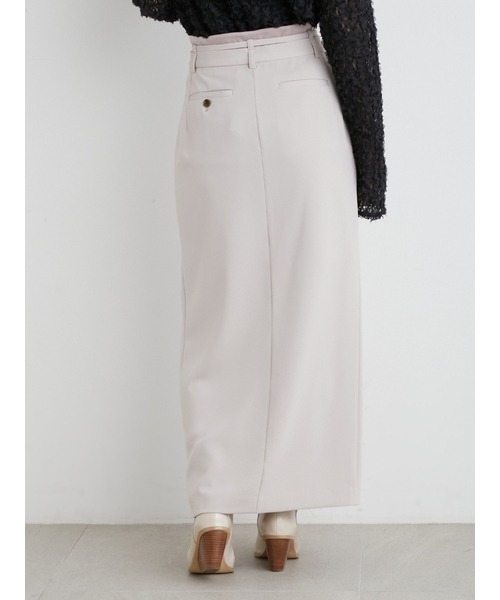 LILY BROWN（リリーブラウン）の「レイヤードウエストタイトスカートパンツ（スカート・レディース・ブラック/グレー/アイボリー・0/1）」の15枚目の写真