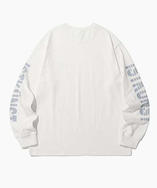 ISTKUNST(イストクンスト)の「【UNISEX】ISTKUNST/YESTERDAY長袖Tシャツ 2168691(Tシャツ/カットソー・レディース・ブラック/ホワイト・LARGE/SMALL/MEDIUM)」の3枚目の写真