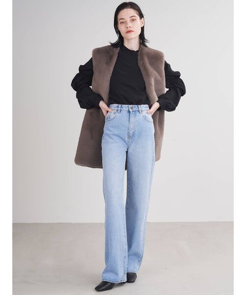 ELENDEEK（エレンディーク）の「フェイクファージレ（その他アウター