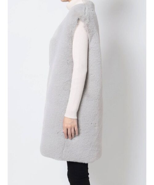 ELENDEEK（エレンディーク）の「フェイクファージレ（その他アウター