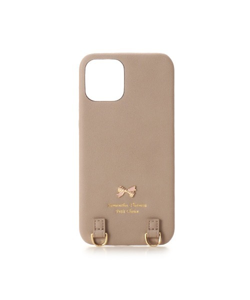 Samantha Thavasa Petit Choice(サマンサタバサ プチチョイス)の「パピー iphoneケース 12-12pro(スマホケース/カバー・レディース・ネイビー/レッド/グレイッシュベージュ・FREE)」の2枚目の写真