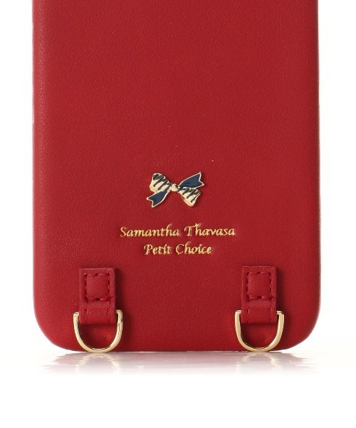 Samantha Thavasa Petit Choice(サマンサタバサ プチチョイス)の「パピー iphoneケース 12-12pro(スマホケース/カバー・レディース・ネイビー/レッド/グレイッシュベージュ・FREE)」の8枚目の写真