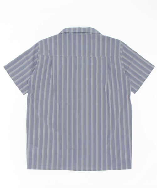 roial(ロイアル)の「SS SHIRT/ROAIL(ロイアル)半袖オープンカラーシャツ(シャツ/ブラウス・メンズ・ストライプ/オフホワイト/ネイビー/ホワイト系その他2/ピンク・LARGE/X-LARGE/MEDIUM)」の6枚目の写真