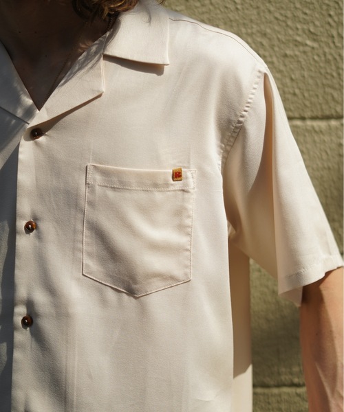 roial(ロイアル)の「SS SHIRT/ROAIL(ロイアル)半袖オープンカラーシャツ(シャツ/ブラウス・メンズ・ストライプ/オフホワイト/ネイビー/ホワイト系その他2/ピンク・LARGE/X-LARGE/MEDIUM)」の12枚目の写真