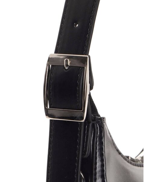 GYDA(ジェイダ)の「ラウンドチェーンハンドバッグ(ハンドバッグ・レディース・ブラック/オフホワイト・FREE)」の11枚目の写真