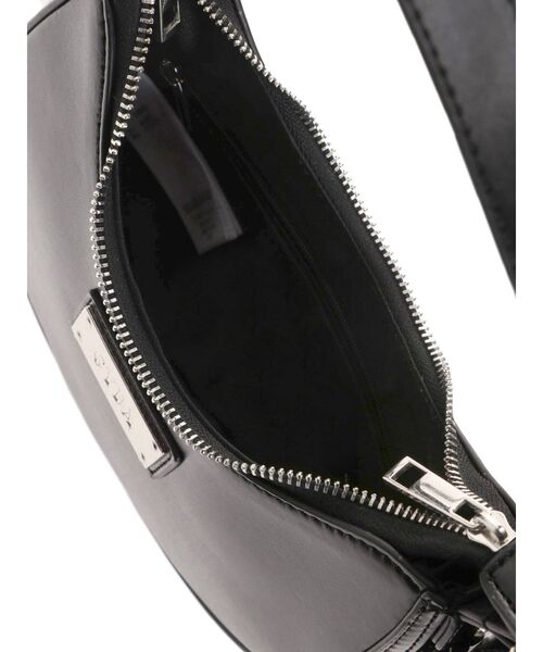 GYDA(ジェイダ)の「ラウンドチェーンハンドバッグ(ハンドバッグ・レディース・ブラック/オフホワイト・FREE)」の5枚目の写真