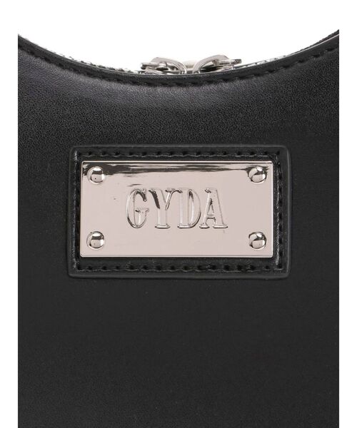 GYDA(ジェイダ)の「ラウンドチェーンハンドバッグ(ハンドバッグ・レディース・ブラック/オフホワイト・FREE)」の4枚目の写真