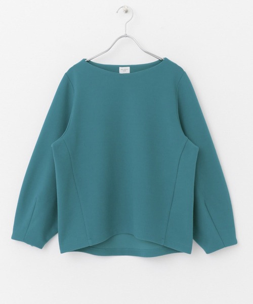 URBAN RESEARCH DOORS(アーバンリサーチドアーズ)の「ワイドVネックポンチプルオーバー(Tシャツ/カットソー・レディース・ブルー/ブラウン/ブラック・MEDIUM)」の8枚目の写真