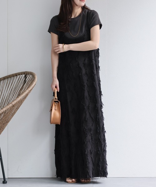 model：156cm 着用サイズ：FREE