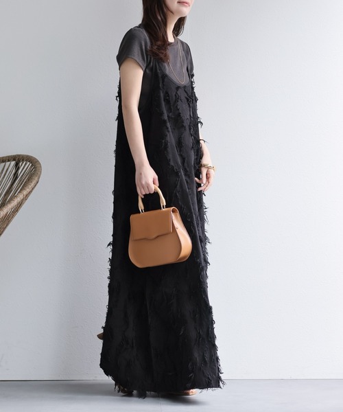 model：156cm 着用サイズ：FREE
