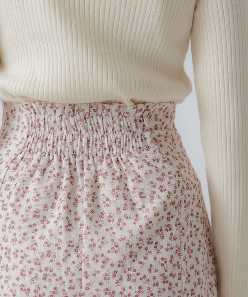 flower(フラワー)の「テンダーブルームスカート(スカート・レディース・アイボリー/ベージュ・FREE)」の7枚目の写真