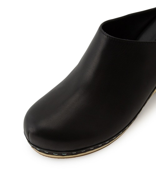 アダムエロペ ブラックサンダル ミュール サボ ADAM ET ROPE