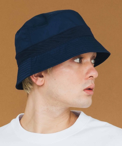 XLARGE(エクストララージ)の「MESH PANEL BUCKET HAT(ハット・メンズ・オリーブ/ブラック/ネイビー・M/L)」の9枚目の写真