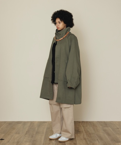 COLIN(コリン)の「COLIN:Peter 1TUCK MILITARY COCOON PANTS / Peter ミリタリー タック ワイドパンツ コクーン パンツ(カーゴパンツ・メンズ・ベージュ/ホワイト/ブラック・L/M)」の12枚目の写真