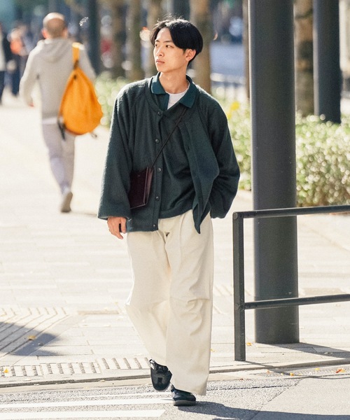 COLIN(コリン)の「COLIN:Peter 1TUCK MILITARY COCOON PANTS / Peter ミリタリー タック ワイドパンツ コクーン パンツ(カーゴパンツ・メンズ・ベージュ/ホワイト/ブラック・L/M)」の18枚目の写真