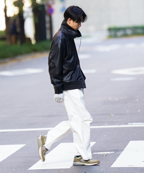 COLIN(コリン)の「COLIN:Peter 1TUCK MILITARY COCOON PANTS / Peter ミリタリー タック ワイドパンツ コクーン パンツ(カーゴパンツ・メンズ・ベージュ/ホワイト/ブラック・L/M)」の15枚目の写真