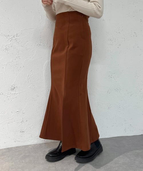 apres jour mignon(アプレジュールミニョン)の「スリットマーメイドスカート【ZOZOTOWN限定アイテム】(スカート・レディース・ブラック/オレンジ/オートミール・SMALL/MEDIUM/X-LARGE)」の21枚目の写真