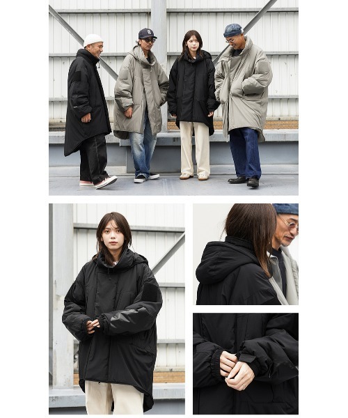 WAIPER.inc 米軍 PCU LEVEL7 TYPE2 ブラック 米軍 PCU LEVEL7 TYPE2 PRIMALOFT モンスターパーカー PERTEX