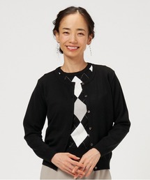 TOKYO SHIRTS | アーガイル柄 アンサンブルニット(アンサンブル)