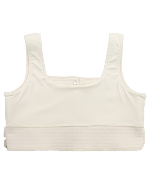 select MOCA(セレクトモカ)の「2WAYキルティングショートビスチェ(ベスト・レディース・オフホワイト/ブラック・FREE)」の19枚目の写真