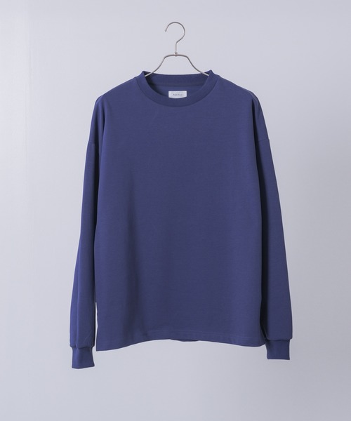 Alpinus(アルピナス)の「smoke color long sleeve Tee / スモークカラー ロングスリーブTシャツ(Tシャツ/カットソー・メンズ・ブルー/グリーン/パープル・SMALL/MEDIUM)」の21枚目の写真