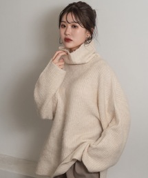 Amiur | off turtle tunic(ニット/セーター)