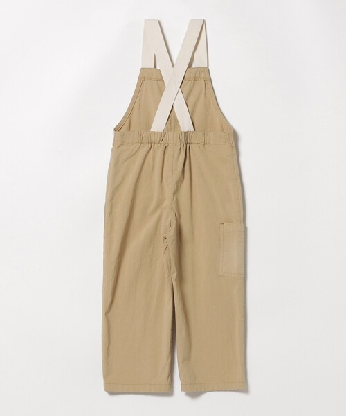 BEAMS mini（ビームスミニ）の「BEAMS mini / ポケット キャンプ サロペット（90～150cm）（サロペット/オーバーオール・キッズ・オリーブ/ベージュ/ネイビー・90/100/110/120/130/140/150）」の15枚目の写真