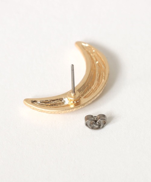 Cepica（セピカ）の「【LIMITED NUMBER / リミテッドナンバー】ムーンピアス（ピアス（両耳用）・レディース・シルバー/ゴールド・FREE）」の9枚目の写真