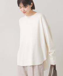 OMNES | リブ裾ラウンドプルオーバー長袖(その他トップス)