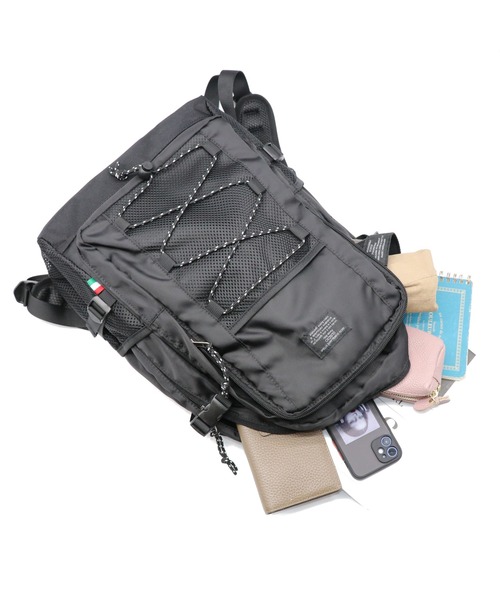 IACUCCI グレー ナイロン リュック GUSCIO（グッシオ）の「【グッシオベーシック】ナイロンバック