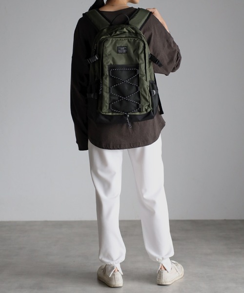 IACUCCI グレー ナイロン リュック IACUCCI｜イアクッチのバックパック/リュック（ナイロン）通販