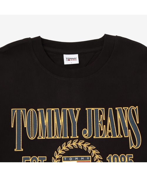 tommy jeans（トミー ジーンズ）の「リラックスプリントTシャツ（Tシャツ/カットソー・メンズ・ブラック/ホワイト・LARGE/MEDIUM/SMALL/X-LARGE）」の5枚目の写真