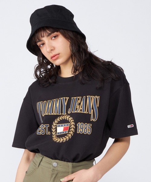 tommy jeans（トミー ジーンズ）の「リラックスプリントTシャツ（Tシャツ/カットソー・メンズ・ブラック/ホワイト・LARGE/MEDIUM/SMALL/X-LARGE）」の10枚目の写真