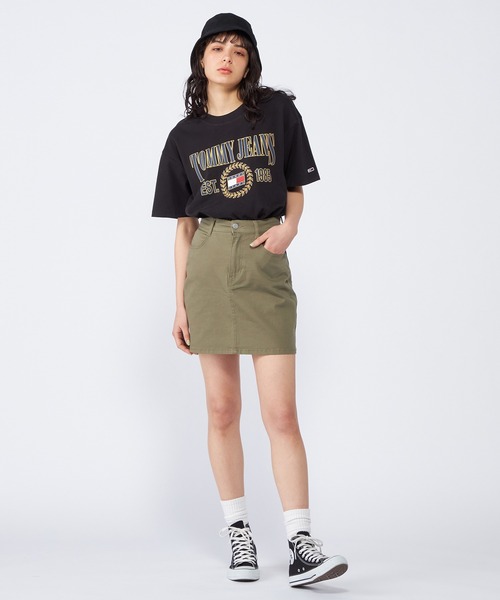 tommy jeans（トミー ジーンズ）の「リラックスプリントTシャツ（Tシャツ/カットソー・メンズ・ブラック/ホワイト・LARGE/MEDIUM/SMALL/X-LARGE）」の12枚目の写真