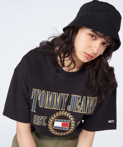 tommy jeans（トミー ジーンズ）の「リラックスプリントTシャツ（Tシャツ/カットソー・メンズ・ブラック/ホワイト・LARGE/MEDIUM/SMALL/X-LARGE）」の11枚目の写真
