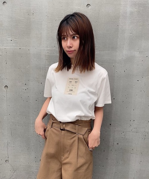 ADIRA（アディラ）の「メンバーパスT（Tシャツ/カットソー・レディース・ホワイト・SMALL）」の5枚目の写真