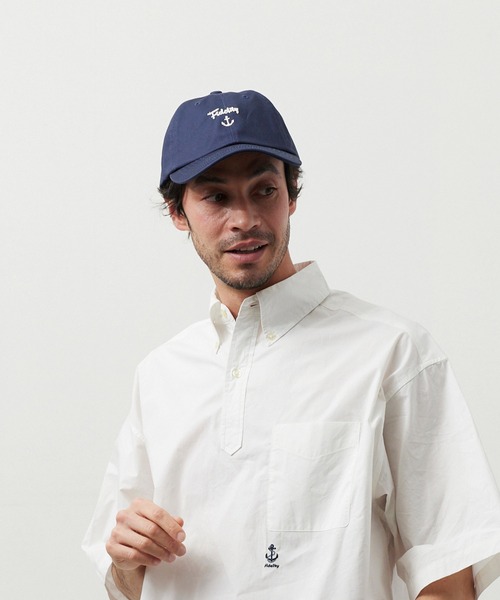 FIDELITY（フィデリティ）の「ANCHOR EMBROIDERY CAP / キャップ（キャップ・メンズ・ブラック/ネイビー/ベージュ/ダークグリーン・FREE）」の4枚目の写真