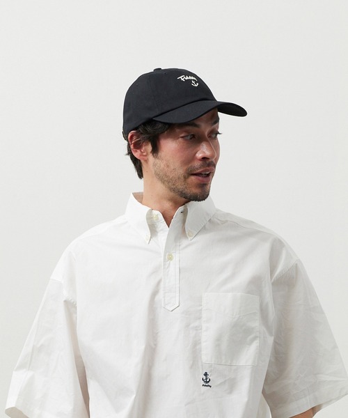 FIDELITY（フィデリティ）の「ANCHOR EMBROIDERY CAP / キャップ（キャップ・メンズ・ブラック/ネイビー/ベージュ/ダークグリーン・FREE）」の2枚目の写真