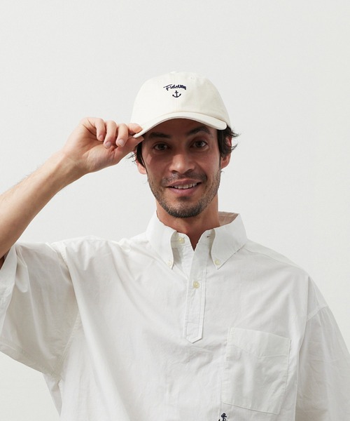 FIDELITY（フィデリティ）の「ANCHOR EMBROIDERY CAP / キャップ（キャップ・メンズ・ブラック/ネイビー/ベージュ/ダークグリーン・FREE）」の13枚目の写真