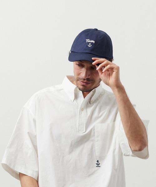 FIDELITY（フィデリティ）の「ANCHOR EMBROIDERY CAP / キャップ（キャップ・メンズ・ブラック/ネイビー/ベージュ/ダークグリーン・FREE）」の16枚目の写真