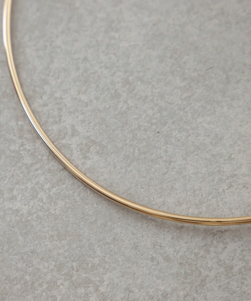 mystic（ミスティック）の「[Eau] thin (choker)（ネックレス・レディース・ゴールド・ONE SIZE）」の7枚目の写真