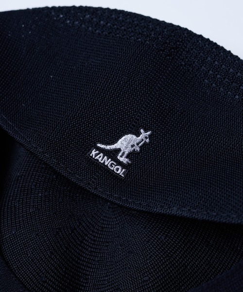 KANGOL（カンゴール）の「WEGO/KANGOL TROPIC 504 VENTAIR（ハンチング/ベレー帽・メンズ・ブラウン/ブラック・LARGE）」の4枚目の写真