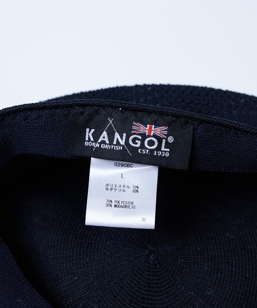 KANGOL（カンゴール）の「WEGO/KANGOL TROPIC 504 VENTAIR（ハンチング/ベレー帽・メンズ・ブラウン/ブラック・LARGE）」の3枚目の写真