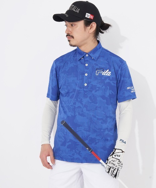 FILA GOLF:フィラゴルフ】半袖シャツセット インナー付き 吸水速乾 UV